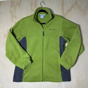 Columbia Youth Fleece Jacket Full Zip Size 14/16